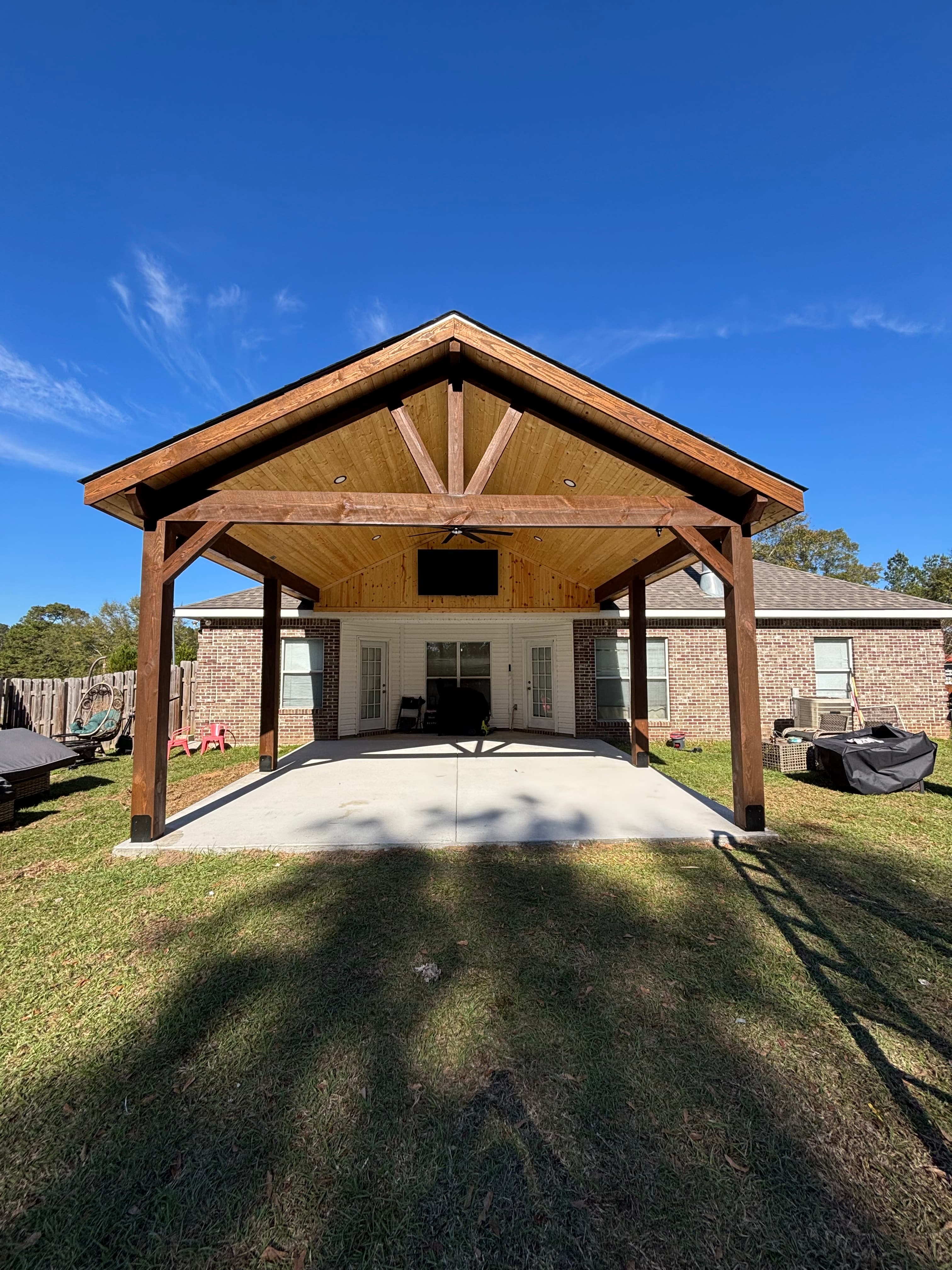 Carriere Ms Single Tie In Gabled Pavilion