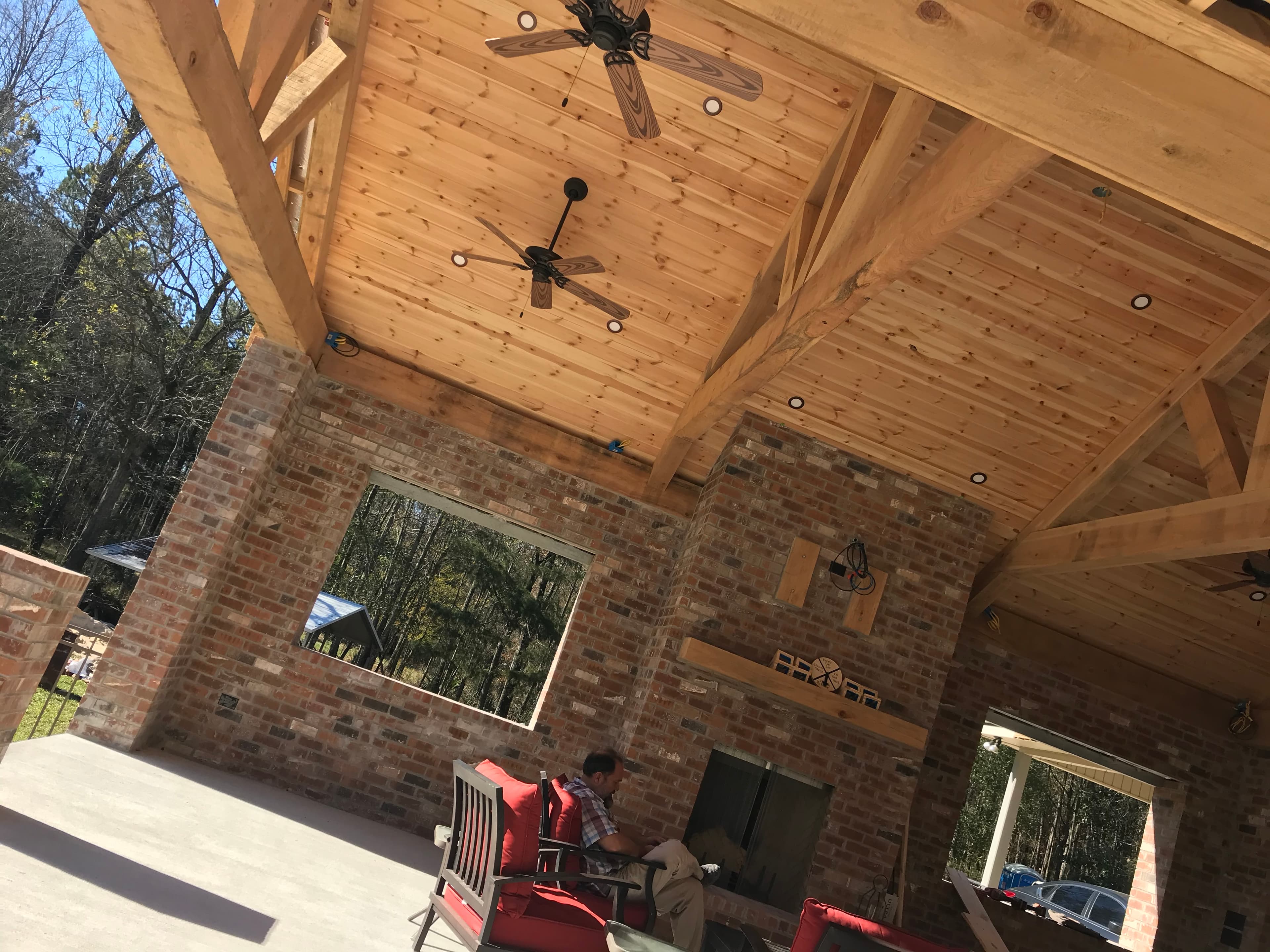 Central La Custom Patio Pavilion And Kitchen